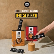 Bundle Package One Tiger Tongkat Ali + Energy Coffee - 25g x 10 sachets each box