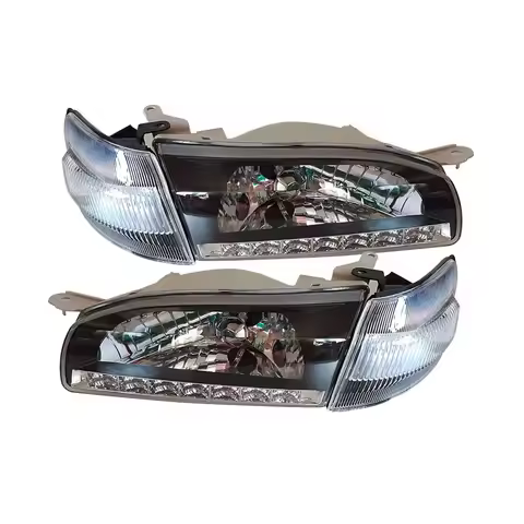 4PCS Car Headlights Modifying LED Head Lamp for Toyota Corolla AE110 AE111 AE112 AE114 CE110 CE114 E