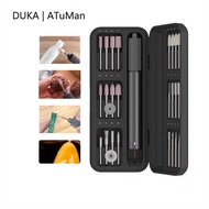 DUKA ATuMan Mini Drill Electric Carving Pen Variable Speed Rotary Tools Kit Engraver Pen for Grinding Polishing Angle Grinder
