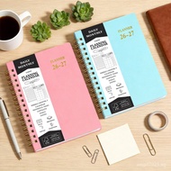 A5Coil Planner2027English planner PP Customized cover calendar notebook RRAF