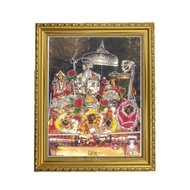 Satvik Durga Ma, Jai Ambe, Forms Of Goddess Durga Photo Frame For Navratri Pooja, Designer Wooden Go