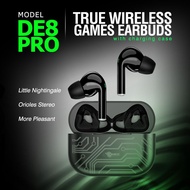 DMES DE8 PRO Bluetooth True Wireless Gaming Earbuds "Colour Changing Gaming Buds"