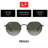 Ray-Ban Jack-False Unisex Global Fitting Sunglasses (53mm) RB3565 002/71