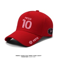 HAT/ Miami International Football Club Messi 10 Outdoor Sunshade Mens and Womens Baseball Hats KN 61