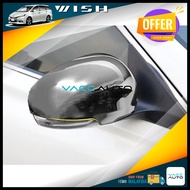 Toyota Wish AE20 2009 - 2025 Side Mirror Chrome Cover Side Rearview Mirror Wing Cover Trim Vacc Auto