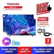 [Baru] Toshiba Quantum 4K 144Hz langsung LED permainan Smart TV/televisyen/电 (55 ") 55Z670MP (65") 65Z670MP