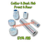 SYM VF3i 185 SYM185 (Front & Rear) Standard Bush Collar Hub Retainer Mounting Rim Tyre Tyre Sprocket