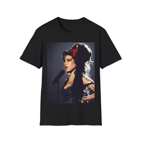 2026 Amy Winehouse T Shirt for Women's Men's Clothing Graphic T Shirts New Gifts and T-shirts Cotton