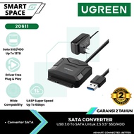 UGREEN 20611 USB 3.0 to SATA 2.5 Inch 3.5 Inch/ - Ugreen Sata USB Hdd Converter for Hdd SSD CD ROM D
