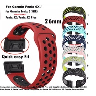 STRAP MODEL SPORT UNTUK GARMIN FENIX 5X FENIX 6X