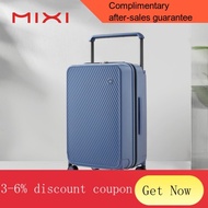 ML.SG Spot Mixi Gorgeous Wide Handle Suitcase 24" Travel Luggage Rolling Wheels Women Men 20" Carry On Cabin H