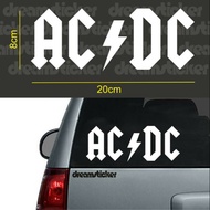 AC DC Music Band Stickers