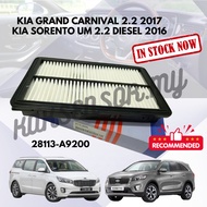 ENGINE AIR FILTER KIA CARNIVAL 2.2 2017", SORENTO UM 2.2 2016"  AIR CLEANER/ PENAPIS ANGIN KERETA