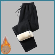 Richlayer_ Side Pocket Men Sweatpants Drawstring Waist Men Trousers Men's Fall Spring Sweatpants Thi