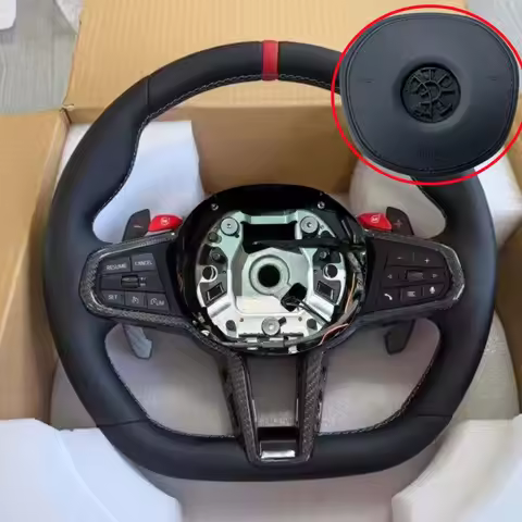 Hot selling Custom Carbon Fiber Sports Steering Wheel For BMW G series G20 G30 G80 M4 G82 M5 M3 X3m 
