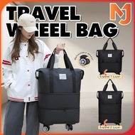 McJoden - TRAVEL WHEELS BAG Roda Perjalanan Berkapasiti Besar Kalis Air Beg Luggage Lipat untuk Perj