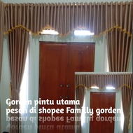 Main door curtains, living room curtains, one set /, one set of body and pono