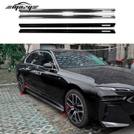 Suitable for BMW 7 Series i7 G70 G73M Sport 2023+Side Skirt Spoiler Small Surround Exterior Modifica