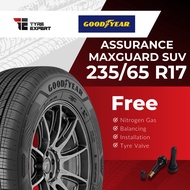 235/65R17 GOODYEAR Assurance MaxGuard SUV (With Delivery/Installation) tyre tayar
