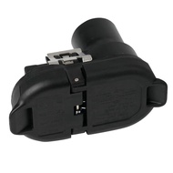 Trailer Brake Harness Towing 7-Pin Round / 4-Pin Flat Plug Connector for 2009-2023 Ford 9U5Z-14489-M