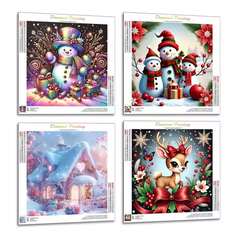 RUOPOTY 5D Diamond Painting Diamond Art Kit Diamond Pictures Christmas Gift Handmade Diamond Mosaic 