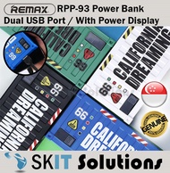 Remax RPP-93 Container Power Bank Powerbank 10000mAh Portable Charger Charging