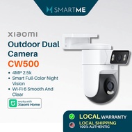 Xiaomi Outdoor Camera CW500 Dual Camera version | 4MP 2.5K Ultra Clear | Wi-Fi 6 | IP66 Waterproof
