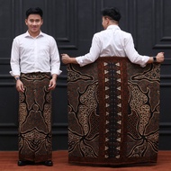 Sarung Batik Pekalongan Pria Dewasa Santri Cowok Laki / Sarung Batik Motif Batik Klasik Sogan Keren