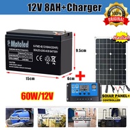 AKI-12V8AH-MOTOLED ASLI Aki Tangki Semprot 12V 8AH Aki Sprayer Aki Kering 12 Volt 8AH /12V8AH Aki Ke