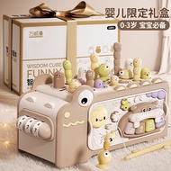 [Cute Toys] Crocodile Multi-Faceted Baby Toys Educational 0-1 Years Old Number Shape Cognition Whack