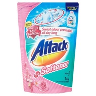 Attack Sweet Floral + Softener Anti-Bacterial Concentrated Liquid Detergent Refill 1.4kg