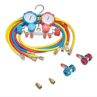 Gauge Four-Wheel Gauge Air Conditioning Gauge Fluoride Set Gauge Set Refrigerant r410 Tool Dual Refr