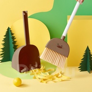Inaso Sapu Pengki Lantai Rumah Alat Pembersih Sampah Broom Dustpan Set Ijuk HSB645