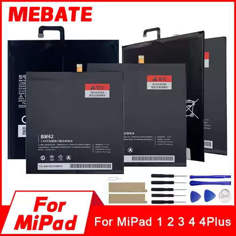 High Quality BM60 BM61 BM62 BN60 BN80 Replace Battery For Xiaomi MiPad 1 2 3 4 4Plus Tablet Bateria 