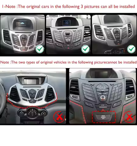 2K QLED 2400*900P For Ford Fiesta MK6 MK7 2009-2016 Android 15 8-Core Car Multimedia Player Stereo R