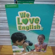 We Love English 3 Cambridge