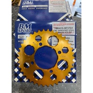 LC135 SPROCKET BM POWER SPORT GOLD 415 (FG1) YAMAHA 4Hole Y15ZR Y15 LC135 LC4S LC5S