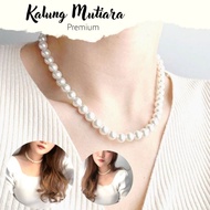 [premium Pearl necklace] Pearl Necklance Korean necklace/ Trendy Pearl Necklace/