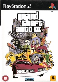 Ps2 แผ่น GTA Grand Theft Auto III PlayStation2 เกมส์ PS2⚡ส่งไว⚡