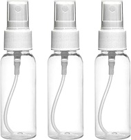 nsb herbals 30 ml Transparent Plastic Empty Refillable Reusable Fine Mist Spray Bottle Container For
