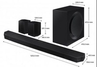 Samsung q990b Soundbar 套裝