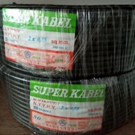 2x0.75 mm meter cable NYYHY cable NYMHY Super Strand 2x0.75mm cable Black 1m