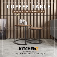 KitchenZ Noble Series 1.5FT Coffee Table / Side Table Modernist Design - HMZ-FN-CT-N3003-CN