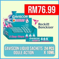 Gaviscon Liquid Sachet - Double Action 24 Sachet x 10ml