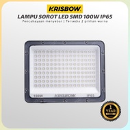 KRISBOW 100W LED FLOODLIGHT IP65 OUTDOOR White LED FLOODLIGHT