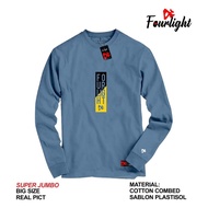 Men's Jumbo Long Sleeve T-shirt Big Size 2XL 3XL 4XL 5XL/Adult Men's T-shirt Jumbo Big Size 2XL 3XL 