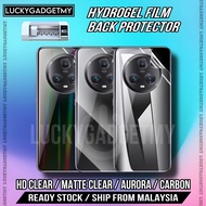 Honor X40i X40 GT X30i X30 Max X20 SE X20 X10 Max Hydrogel Back Protector Hd Clear Matte Clear Auror