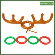 [MibumadTW] Ring Toss Games Set Cross Game Throwing Ring Set for Games Christmas Indoor