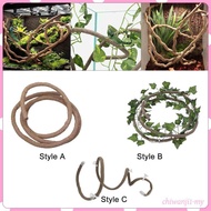 [ChiwanjicdMY] Reptile Vines for Terrarium Decor ,Tank Accessories, Jungle Climber Long Vines for