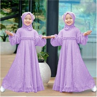 ️ NEW GANDY KIDs DRESS 3-15 years S-XXL / BROKEN DRESS / CHILDREN'S DRESS / GIRLS' MUSLIM CLOTHING /